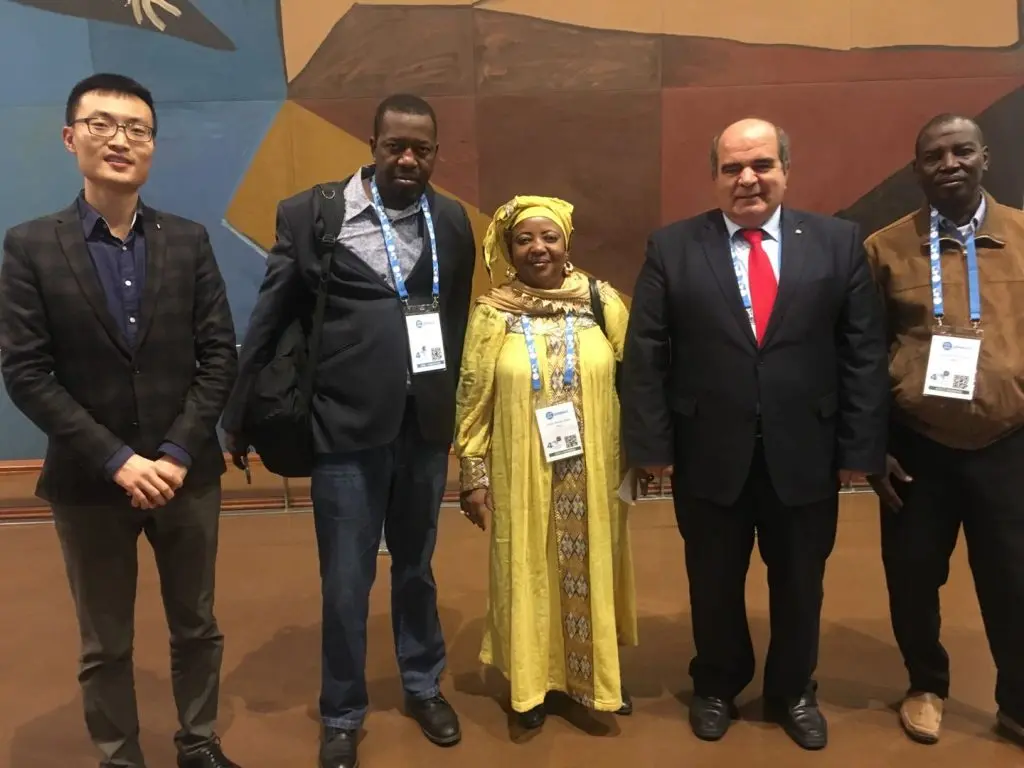 Representatives of National Federations of Benin, Guinea-Bissau and Mali Visited WFUCA Secretariat, Paris, Francewf